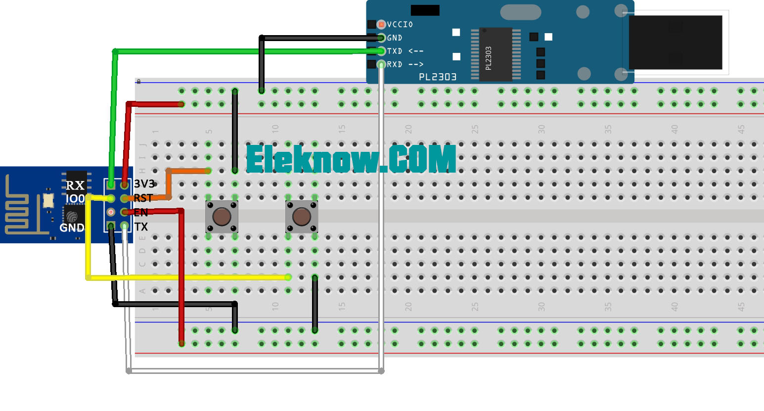 ESP8266 Wiring